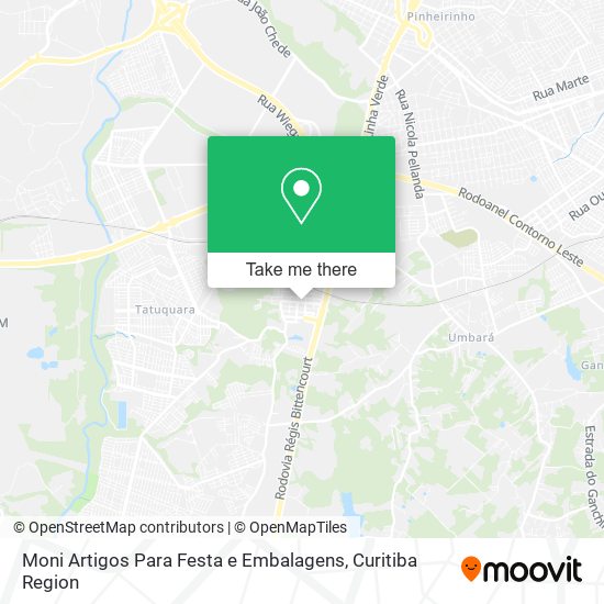 Moni Artigos Para Festa e Embalagens map