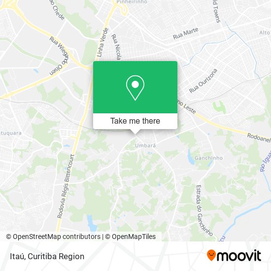 Itaú map