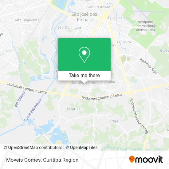 Moveis Gomes map