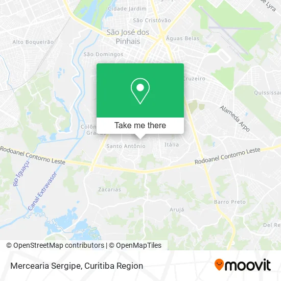 Mercearia Sergipe map