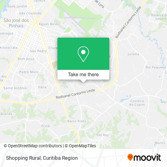 Shopping Rural map