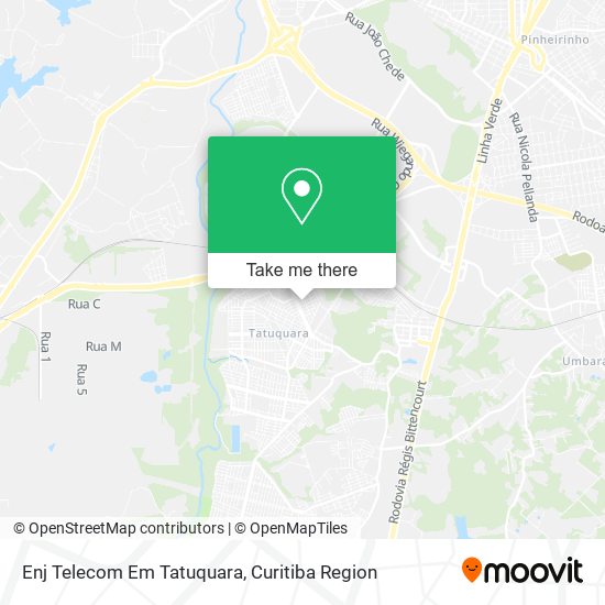 Enj Telecom Em Tatuquara map