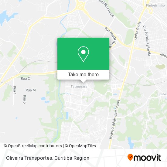 Oliveira Transportes map