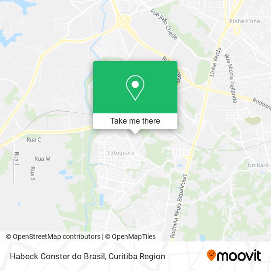 Habeck Conster do Brasil map