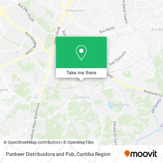 Panbeer Distribuidora and Pub map