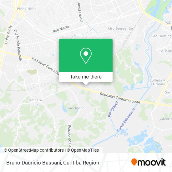 Bruno Dauricio Bassani map