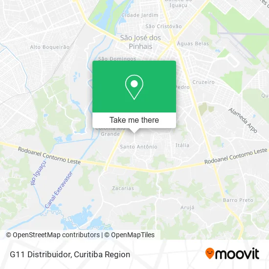 G11 Distribuidor map