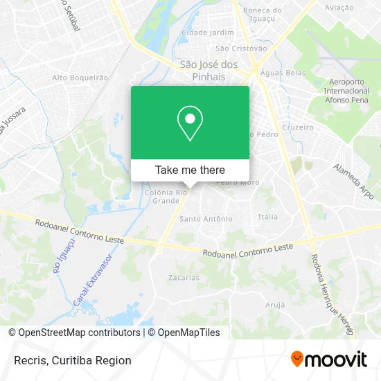 Recris map
