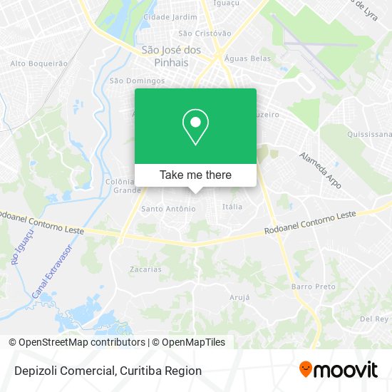 Depizoli Comercial map