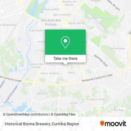 Historical Bonna Brewery map