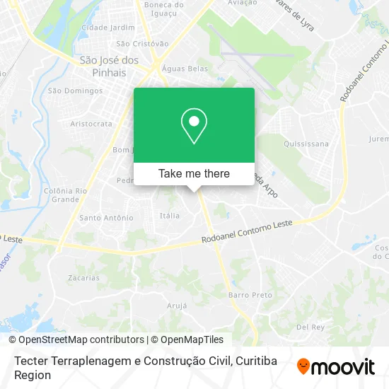 Tecter Terraplenagem e Construção Civil map