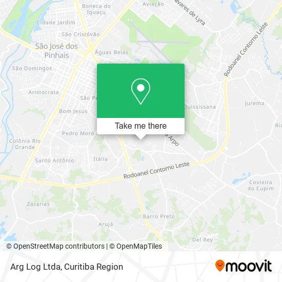 Arg Log Ltda map