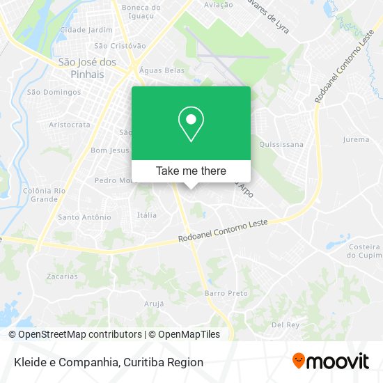 Kleide e Companhia map