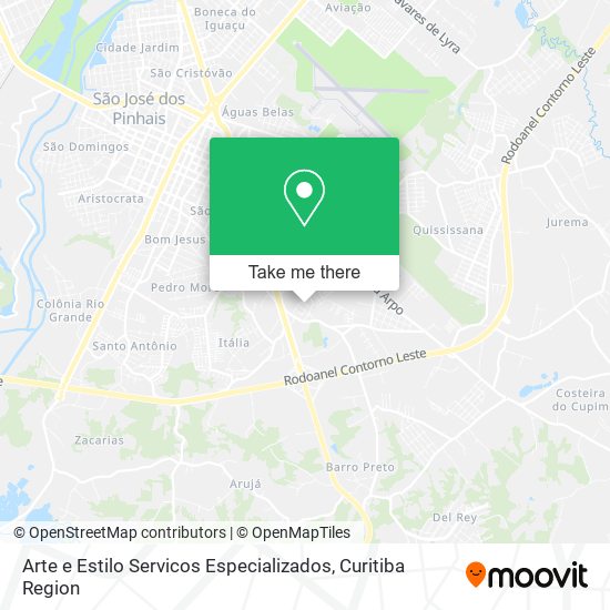 Arte e Estilo Servicos Especializados map