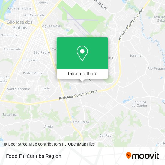 Food Fit map