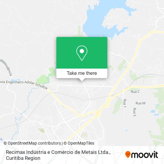 Recimax Indústria e Comércio de Metais Ltda. map
