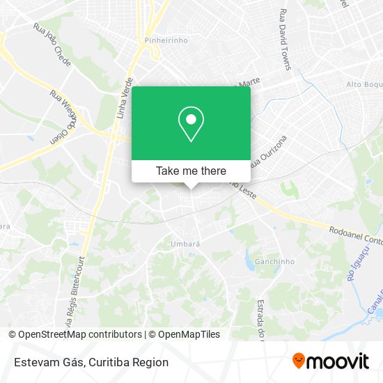 Estevam Gás map