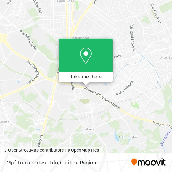 Mpf Transportes Ltda map