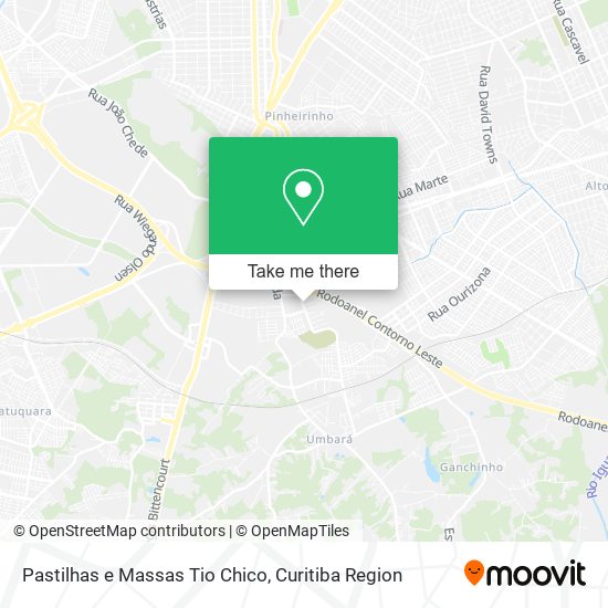 Pastilhas e Massas Tio Chico map