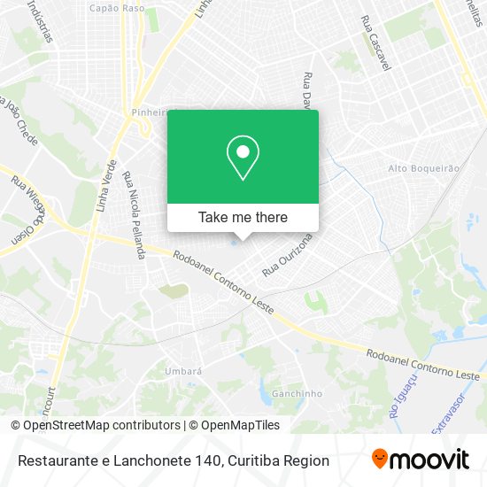 Restaurante e Lanchonete 140 map