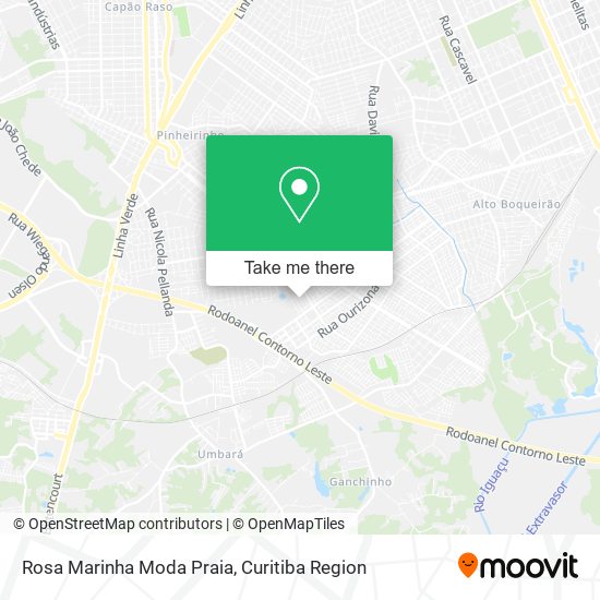 Rosa Marinha Moda Praia map