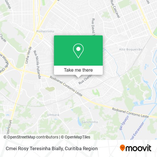 Cmei Rosy Teresinha Bially map