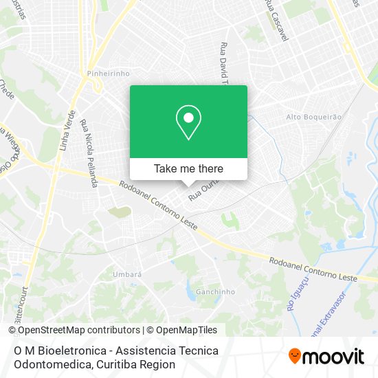O M Bioeletronica - Assistencia Tecnica Odontomedica map