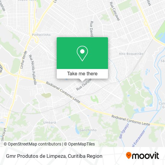 Gmr Produtos de Limpeza map
