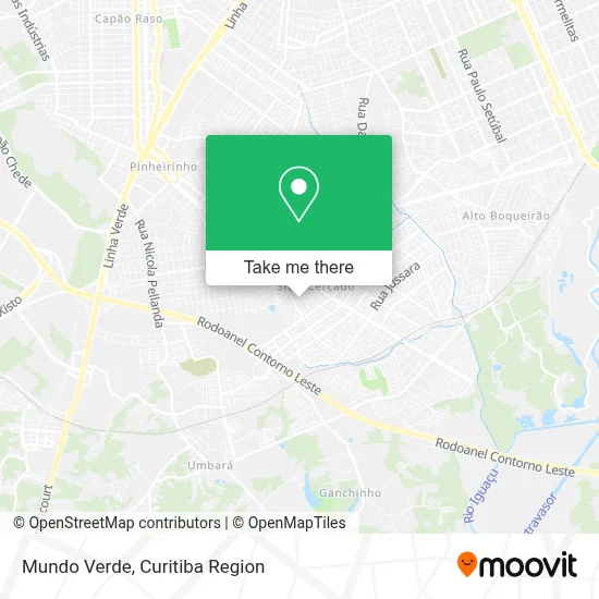 Mundo Verde map