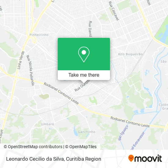 Leonardo Cecilio da Silva map