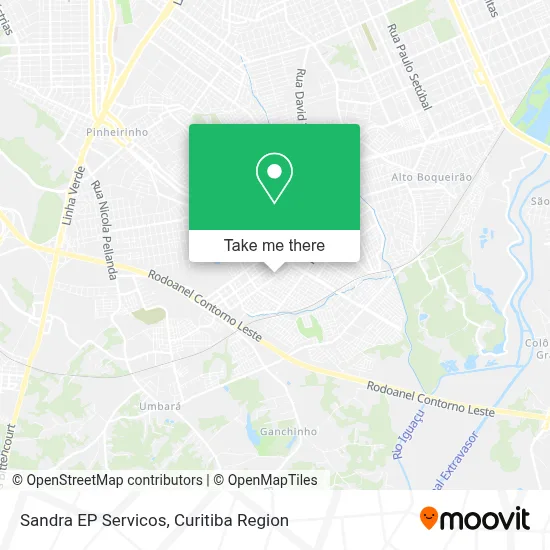 Sandra EP Servicos map