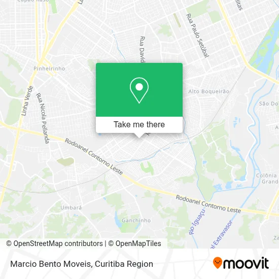 Marcio Bento Moveis map