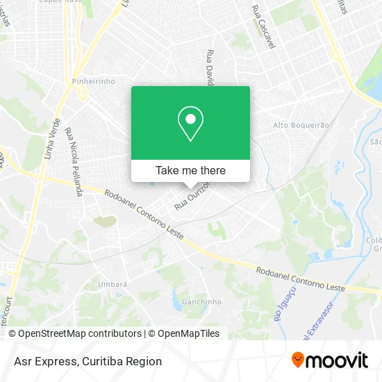 Asr Express map
