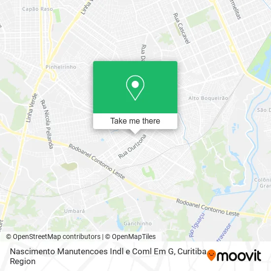 Nascimento Manutencoes Indl e Coml Em G map