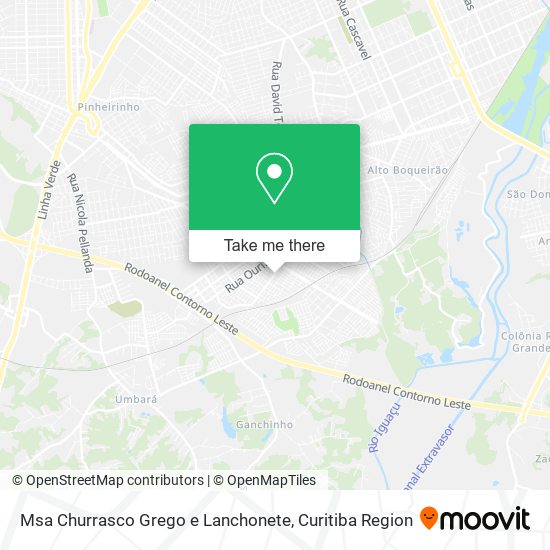 Msa Churrasco Grego e Lanchonete map