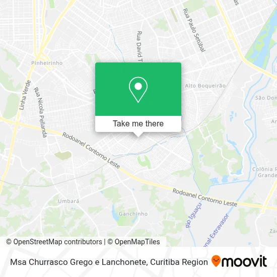 Msa Churrasco Grego e Lanchonete map
