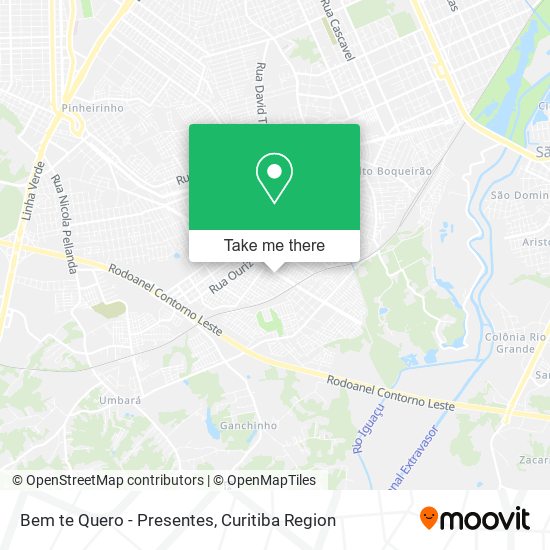 Bem te Quero - Presentes map