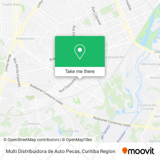 Multi Distribuidora de Auto Pecas map