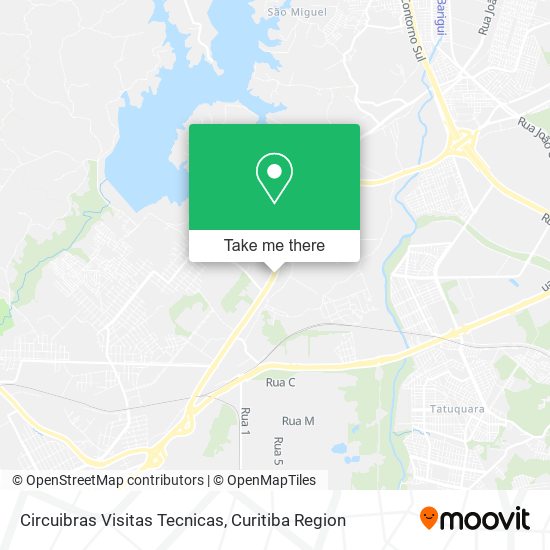 Circuibras Visitas Tecnicas map