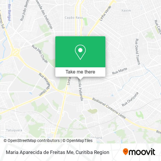 Maria Aparecida de Freitas Me map