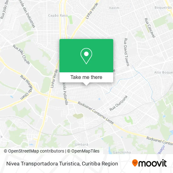 Nivea Transportadora Turistica map