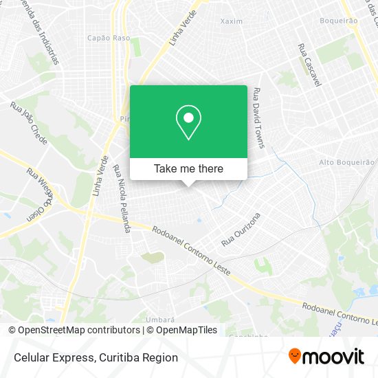 Celular Express map