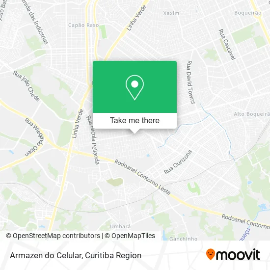 Armazen do Celular map
