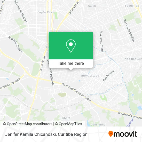 Jenifer Kamila Chicanoski map