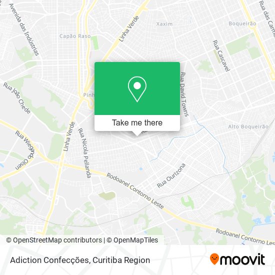 Mapa Adiction Confecções