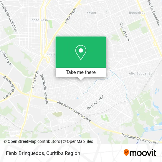 Fênix Brinquedos map