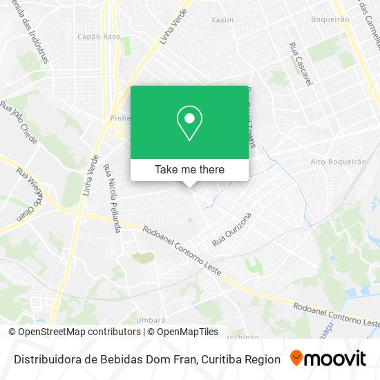 Distribuidora de Bebidas Dom Fran map