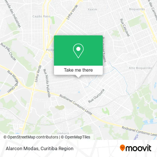Alarcon Modas map