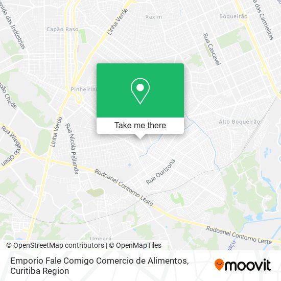 Emporio Fale Comigo Comercio de Alimentos map