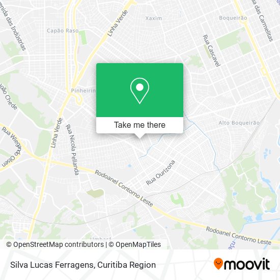 Silva Lucas Ferragens map